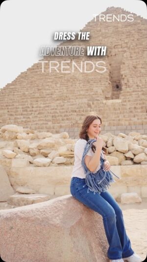 Priyal Gor Instagram - Swipe, step, slay ✨ 
From dream to reality in a heartbeat — Hello, Cairo.
#trends