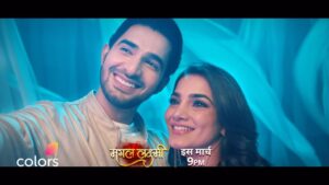 Priyanka Purohit Instagram - Jiss rishtey par hai Lakshmi ko atoot vishwaas, kya Kartik ki yaadasht waapas laakar usse kar paayegi woh poora? 😲

Dekhiye #MangalLakshmi, har roz raat 9 baje, sirf #Colors aur @jiohotstar par. 
 
@meetsanika @sshubamdipta @priyankapurohit07