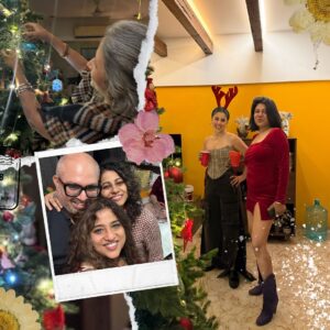 RJ Malishka Instagram - Christmas at ours is a vibe.
Christmas is all about love, laughter, and the people who make life magical! 🎄✨ From family hugs to friend shenanigans, this year’s celebration was a bundle of joy, chaos, and way too much cake (but who’s counting?). ❤️

Swipe through for all the merry madness because honestly, what’s Christmas without your squad of love and mischief? 🎅Hope your holidays were as bright and full of love as mine!