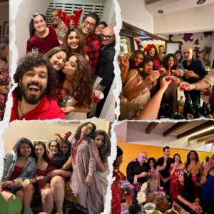 RJ Malishka Instagram - Christmas at ours is a vibe.
Christmas is all about love, laughter, and the people who make life magical! 🎄✨ From family hugs to friend shenanigans, this year’s celebration was a bundle of joy, chaos, and way too much cake (but who’s counting?). ❤️

Swipe through for all the merry madness because honestly, what’s Christmas without your squad of love and mischief? 🎅Hope your holidays were as bright and full of love as mine!