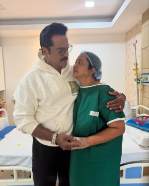 Raadhika Sarathkumar Instagram - Never one to talk abt myself or my work. Past two months has been very harrowing, two film on location and injured my knee due to the weight I was wearing. Only option was surgery, then I did a marathon of work, pumped with painkillers, knee brace,cryotherapy just wore blinkers and worked with the pain. Now recouping thks to my supportive family❤️❤️❤️lying down with pain had to change my thinking, a friend said “hope these producers will be grateful to u for doing this &finishing the films”, I don’t and never have expected anything , I only focus on work to my best. This Women’s day I want every woman to focus on herself and the work to empower oneself, love yourself more and be appreciative of yr lives.No Expectations 💪💪💪💪my greatest pillar is my man with the golden heart @sarathkumar who took care of me like a child ❤️❤️❤️❤️🥰🥰🥰🥰🥰🥰 Happy Women’s day, BE Strong
