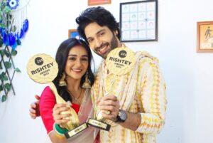 Rachana Mistry Instagram - Suraj & Jagriti are the new Tom & Jerry in town 😬
#sujag : The Best New Jodi #zeerishteyawards2025 
Thank you everyone for your acceptance in such a short time span. ♥️ We promise to entertain you with our nok jhok 😉
Keep watching #jagritieknayisubah everyday at 8:30 PM on @zeetv