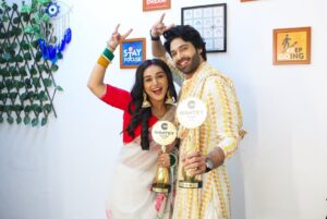 Rachana Mistry Instagram - Suraj & Jagriti are the new Tom & Jerry in town 😬
#sujag : The Best New Jodi #zeerishteyawards2025 
Thank you everyone for your acceptance in such a short time span. ♥️ We promise to entertain you with our nok jhok 😉
Keep watching #jagritieknayisubah everyday at 8:30 PM on @zeetv