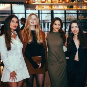 Rachel Matthews Instagram - @honor.role x @bb2.media dinner to celebrate our films premiering at SXSW 📽️🧡 thank you @whotels for having us!