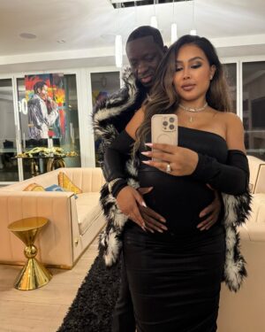 Rada Cheang Instagram - My stomach kept growing, I thought it was weight gain…..No, I’ve confirmed 7 times that it’s not a food baby that I’m carrying. We both are ecstatic….we can’t wait to meet our little miracle 🖤🖤