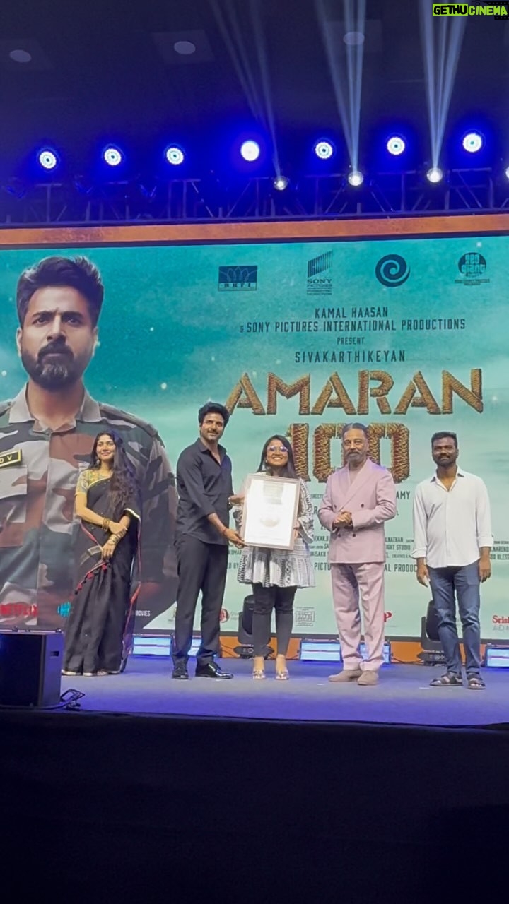 Rakshita Suresh - 35.6K Likes - My Valentines Day ended in love and honour! 🏆♥️🧿
#Amaran100