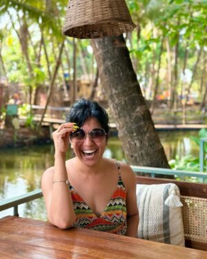 Ranjini Haridas Instagram - If you are in Goa and are looking for some peace  and quiet and also want to top it off with some yoga and great food look no further than @palmtreesyogaresort !!!

#palolem  #goa #southgoa #yoga #meditation #ytt #spiritualjourney #happiehippie #ranjiniharidas