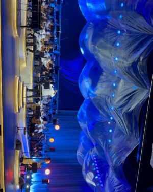 Rasha Al Taqi Instagram - Last night was MAGICAL! ✨🤩 ⁣
⁣
It was an incredible joy and privilege to be in the presence of the legendary genius, Sir Anthony Hopkins. Riyadh never ceases to create moments that stay with us forever. ❤️‍🔥 ⁣
⁣
A heartfelt thank you to @gea_saudi, and His Excellency @turkialalshik for making this breathtaking concert and unforgettable evening possible. ⁣
⁣
Life truly feels like a dream!
⁣
 #Riyadh #riyadhseason