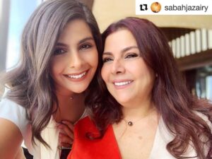 Rasha Al Taqi Instagram - #Repost @sabahjazairy with @get_repost
・・・
الحبيبة الأولى ❤️ #رشا_التقي #صباح_الجزائري #عيدكن_مبارك #بيروت  @rachataki
