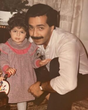Rasha Al Taqi Instagram - Happy Birthday to my first love and my forever #hero Papa❤️🦸🏻‍♂️ Cheers to you Habibi, and more life together! @rabahtaki سوا لآخر العمر