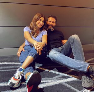 Rasha Al Taqi Instagram - Together 𝗪𝐄 have more #power @amermajzoub 
⁣
⚡️❤️⚡️⁣
⁣
⁣
