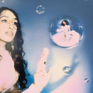 Raveena Aurora Instagram - Me and umi in the primordial soup 💫 captured by @trippydana 

Love uuuuuuu - “lose my focus ft. umi “ is out now

photos by @trippydana 
styling by @monica__murillo 
hair by @rachellitahair
makeup by @kashalassien