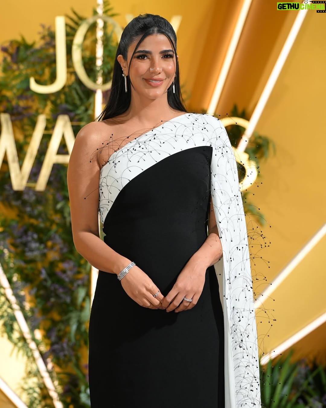 Reem Samy - 30K Likes - An amazing night surrounded by joy, inspiration, and incredible people. Truly unforgettable! @joyawards
💫💫💫#riydahseason
Styled by @poucyelshahawy
Make up @dinaragheb
Dress @isabelsanchiscostura @esposagroup
Jewellery @tiffanyandco
Hair @salonsamerghaleb
Heels @giuseppezanotti
Photographers @rovan.photographer