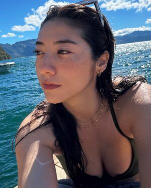 Rima Zeidan Instagram - 🗻Morning dips in the lake, volcanoes, and time well spent with amigos :) 

每天望著兩座火山，跳進冰冷的湖水三次，好過癮
