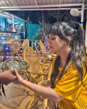 Saanvie Tallwar Instagram - When ♊️ meets 🦀

☆

☆ 

☆

#goa 
#love 
#peace 
#nature 
#travel 
#nomakeup 
#blessed 
#instagood
#instagram
#iloveyouall ❤️

#saanvietallwar