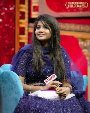 Sachana Namidass Instagram - Sachana Namidass – The Behindwoods Gold Hall of Fame Actor in a Supporting Role - Female! 🏆✨

#SachanaNamidass #BehindwoodsGoldHallOfFamers