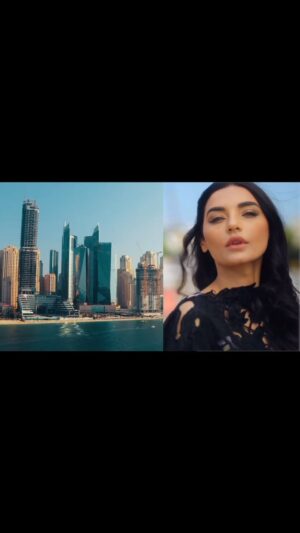 Sadia Khan Instagram - “Soaring through the skies, capturing breathtaking moments from new heights !🚁✨!

#dubai🇦🇪