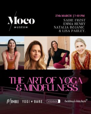 Sadie Frost Instagram - The Art of Yoga and Mindfulness at Moco Museum London!

Is there anything better than escaping London’s busy streets and practicing yoga within the mesmerizing Marina Abramović Healing Frequencies Crystal Exhibition?

Surrounded by masterpieces from Andy Warhol, Jean-Michel Basquiat, Tracey Emin, and more, renowned actor and yoga instructor @sadielizafrost hosts this exclusive mindfulness journey and immersive wellness experience alongside @emmajiva on March 27th from 7–10 PM at Moco Museum London, 1 Marble Arch.

What to Expect:

Guided Yoga & Mindfulness with @sadielizafrost and @emmajiva
Sound Bowl Healing with @_lisapauley_
Meditation led by @nataliabojanic
A luxurious goodie bag (worth £200) featuring premium health, beauty, and food products
Nutritious food provided by @Bettinas_kitchen
🎟 Limited tickets available – £130 per person. Secure your spot now!
🔗 Link in bio!

Don’t miss out on this rare opportunity to practice yoga in a one-of-a-kind setting, surrounded by Marina Abramović’s self-curated crystals. We can’t wait to see you there! 

In collaboration with @mumbleforum, @yogi.bare, and @voss_uk , who share our dedication to mindfulness, movement, and holistic well-being!

Special thanks you to our goodie bag sponsors, including @formnutrition, @dreem_distillery, @studio10makeup, @betteryou_ltd, @neomwellbeing, @ilapothecary, @pipandnut, @strp.d, @zooki, @jingerdrinksuk, @antipodesskincare, @_modernveda_ , @messiahandeve, @london.nootropics, @so.shell_uk —with more to be revealed soon!