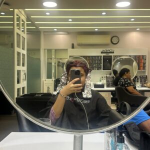 Saloni Daini Instagram - One month, two hair colors 🎨