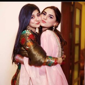 Sanam Baloch Instagram - Happy Birthday to a sister who has the best sister in the world 😉!! سالگرہ مبارک  @ghanwabaloch 🎂🎂 I love you♥️