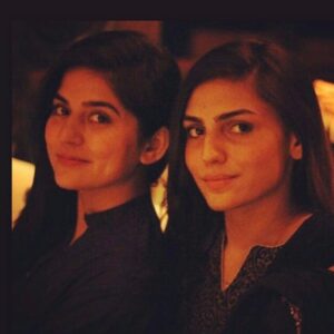 Sanam Baloch Instagram - Happy Birthday to a sister who has the best sister in the world 😉!! سالگرہ مبارک  @ghanwabaloch 🎂🎂 I love you♥️