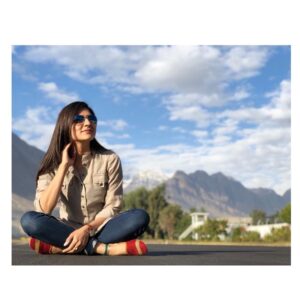 Sanam Baloch Instagram - Picturesque Moment! ♥️ #sanambaloch #exclusive #official