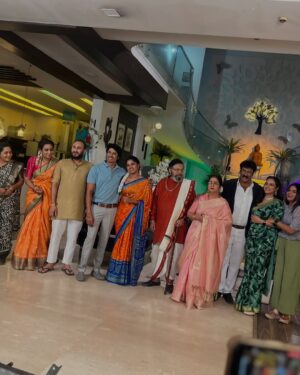 Sangeetha Kalyankumar Instagram - #janakiramayyagarimanavaralu team 🥺🥹❤️love u so much ❤️ #onelasttime #neverending
