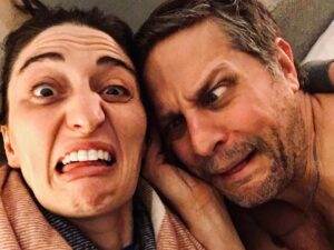 Sara Bareilles Instagram - You are the great big adventure. You are the deep waters and the life raft and the storm and the sky and the rainbow and the new dawn. You are deeply, profoundly lovable and the more I know you the more I love you and there is still so much more to know…Your passion and appetite for the world and what it offers us all to learn and wrestle with and understand and experience is matched only by your ability to own this many transitional jackets and think you need to get more. 
You make me better at being myself and that is the definition of true love to me. You are the funniest, kindest, most loyal, best friend and partner and I love who you already are- and I love who you are becoming. Happy birthday to my future husband and my best choice so far. I love you forever. 🎈❤️. @joetipps