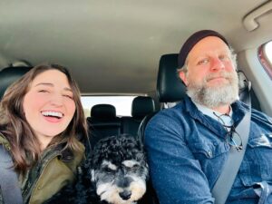 Sara Bareilles Instagram - You are the great big adventure. You are the deep waters and the life raft and the storm and the sky and the rainbow and the new dawn. You are deeply, profoundly lovable and the more I know you the more I love you and there is still so much more to know…Your passion and appetite for the world and what it offers us all to learn and wrestle with and understand and experience is matched only by your ability to own this many transitional jackets and think you need to get more. 
You make me better at being myself and that is the definition of true love to me. You are the funniest, kindest, most loyal, best friend and partner and I love who you already are- and I love who you are becoming. Happy birthday to my future husband and my best choice so far. I love you forever. 🎈❤️. @joetipps