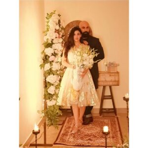 Sara Hussain Instagram - Birthday celebration 2020 💕
@hassanhsy 
#SaraLoren #HSY #hassansheheryaryasin  #BirthdayEve