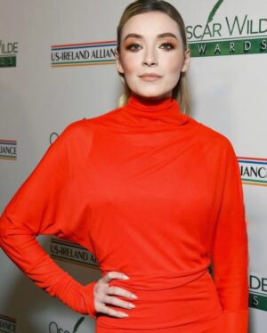 Sarah Bolger Instagram - A perfect birthday eve spent with the most incredible people at the year’s most spectacular event— @oscarwildeawardsla 
My glam team extraordinaire ♥️ :
Makeup: @makeupbysvh 
Hair: @tildebymatilde 
Dress: @proenzaschouler