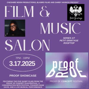 Sarah Carter Instagram - On Monday, March 17th, @petits_salons will be screening five select shorts from @PROOFFilmFestival, an LA-based festival powered by @am_cinematheque dedicated to showcasing the best in proof-of-concept films.

Petits Salons is an ongoing festival and community-building event that takes place on the magical rooftop of @petitermitagehotel.

Hosted by @CheshireMoonProductions, @DarbyGaelleHannon, and @BlkbrdFilms, our intention is to inspire, support, and share the stories behind our filmmaking journeys, celebrating the absolute miracles necessary to bring any successful film to life.

Doors open at 7 PM for live music in The Wiggle Room, inspired by the films programmed for the evening.

At 8 PM, we’ll move to the fire deck for the screenings, followed by a Q&A with the filmmakers and PROOF founder @ImaniMDavis!

Our featured shorts include: Crack Shot (@arcohen24), The Musical (@locanilla), Vance (@Dakotadaulby), Skin & Bone (@elipowersfilm), and Seoul Switch (@liann.kaye).

Follow @petits_salons and don’t miss this unique opportunity to connect with fellow arthouse film lovers.

Link in bio for tickets!

@sarah_carter_oxox
@darbygaellehannon
@jamesaaronoliver
