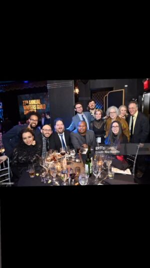 Sarah Cooper Instagram - Got to write for the 2025 WGA East Awards with this awesome team of fine folks, an incredible night hosted by the incomparable Roy Wood Jr. huge congrats to all the winners and nominees ❤️❤️❤️