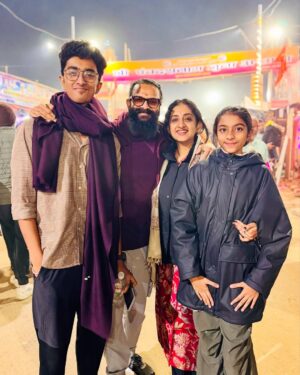 Saritha Jayasurya Instagram - MAHAKUMBH 2025 🕉️

#mahakumbh2025 
#mahakumbh
