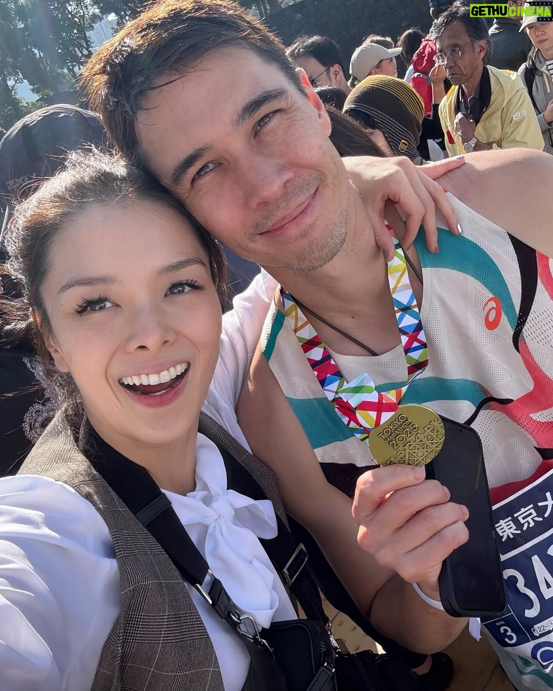 Sarunrat Visutthithada - 34K Likes - Tokyo Marathon Finisher!!! 👏🏻👏🏻👏🏻 สามีเก่งมากค่ะ @matthew.deane1 #TokyoMarathon2025 🇯🇵 🏃🏻♂️