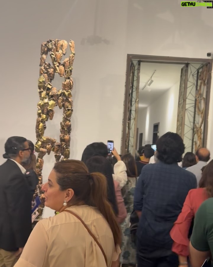Sarwat Gilani - 1.6K Likes - Thank you @amingulgee & @gulgeezarmeen for opening the doors to the Gulgee Museum to us the public today. It is a treasure for the entire world.
Surrounded by love @yashyder @ambreenart @friehaaltaf @saqibmalik33 @ayazaniskhan @zorsay.nyc @zarmeene
