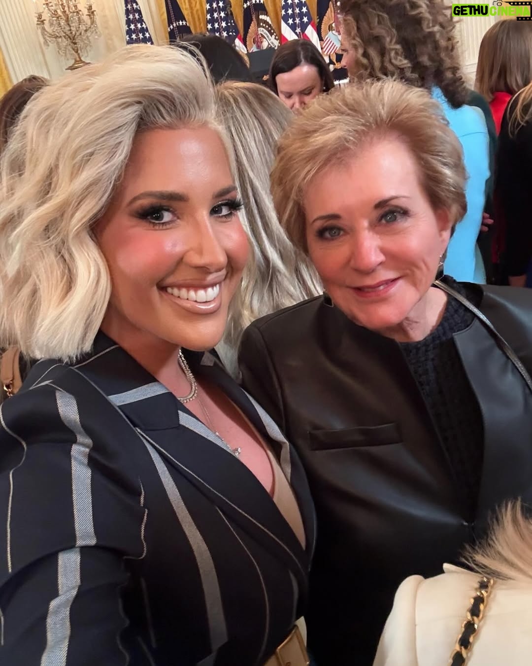 Savannah Chrisley - 70K Likes - Surrounded by powerhouse women at the White House, celebrating Women’s History Month and the undeniable strength of femininity. For far too long, we’ve had to fight for a seat at the table..today, we claim it unapologetically. Grateful for a president who doesn’t just acknowledge women but empowers us, leading the most pro-woman cabinet in decades. And to the incredible Susie Wiles, Linda McMahon, Nancy Mace, Alice Johnson, Lynne Patton, Jessica Kraus, Kat Cammack, and so many others…thank you for paving the way. Ladies, our voices matter, our presence is power, and the future is ours to shape. #WomensHistoryMonth #PowerInFemininity #SeatAtTheTable #presidenttrump