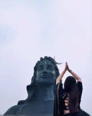 Sayali Sanjeev Instagram - 🥹
•
•
Thank you so much @isha.foundation @adiyogi.official @sadhguru 🙏🏻for your love ❤️ 
I have no words to describe how wonderful it is to be in the Ashram. You are filled with a sense of warmth and joy. 
Thank you for all the days you made me feel loved and appreciated. 🙏🏻 I am so grateful 🥹 
•
•
#adiyogi #ishafoundation #shiva #adiyogishiva #love