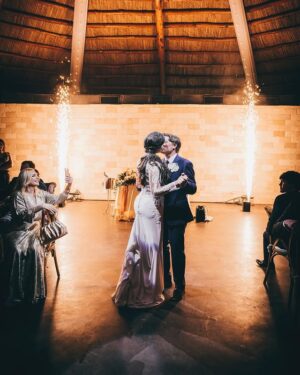 Scarlet Gruber Instagram - Congratulations Mr&Mrs Fossler. 💒 

I love you sister 🤍 I'm so proud of the love you both share! May God bless you and this union forever. I'm truly lucky to call you both brother and sister.
.
📸: you're magic baby!!! @esquedachris