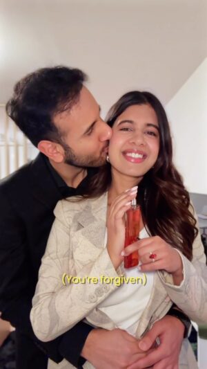 Sejal Kumar Instagram - From our first date to today! ❤️✨ Bharat and I recreated our first date, 5 years later only this time, he’s my fiancé! 💕 
Some things change, but the feeling stays just as special. 

Recreating a special day with a touch of @lancomeofficial glow made it even more unforgettable. 

#Lancomelndia #Lancomeldole #Lipldole
#LancomeMakeup
#LancomeFragrance #AD #Collab