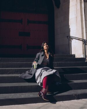 Sejal Kumar Instagram - New York New York 
finding joy Ep 🧩 14th Feb 

📷 @romytakesphotos 
Outfit @brawnymellow 
Rings @@ishhaara
@ascend.rohank
Styled by @vailanciaaa 
Style team @thetrendby_aman 
Boots
@oceedeeshoes