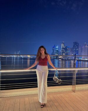 Shameen Khan Instagram - Swipe till the last post to see Louie,Louie,Louie dance 🕺 
.
.
.
.
#bluewater #bluewaters #bluewatersisland #dxb #dubai🇦🇪 #louie #dancer #loveisintheair #fyp #uae #dxblife🇦🇪 #dubainights #nightlife #shameenkhan #fun #funtimes #friendshipgoals #lovequotes #dancechallenge