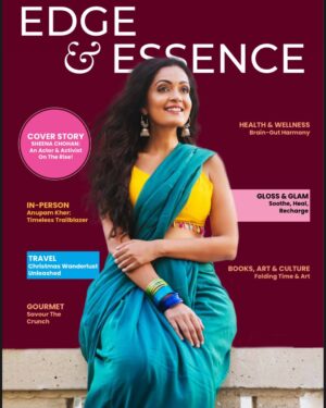Sheena Chohan Instagram - Cover Girl for Edge and Essence Magazine. 
Cover story link in the bio! 🔗 

.
@e2_mag 
Editor: @ajulitulsyan 

Shooting team: 
International photographer: @alexlakephoto 
Saree: @suta_bombay 
Hair and makeup @panoramicbeauty 
Styled by : @vinaa_shankar 

#sheenachohan #festive #photo #insta  #indiansctress #joy #love #peace #happiness #indianbeauty #cover girl #newphotoshoot #sheena