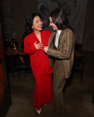 Sherry Cola Instagram - @sagawards spotlight dinner 💋🌹 @majordomola