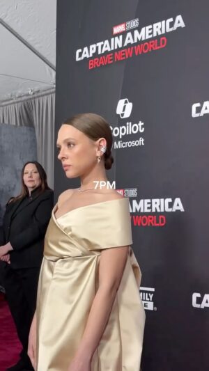 Shira Haas Instagram - 15 hours to 30 seconds. Premiere day in a nutshell. Grateful for it all. x

@officialcaptainamerica #BraveNewWorld @MarvelStudios @marvel