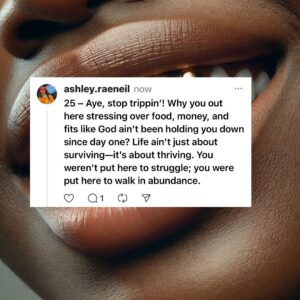 Shoniqua Shandai Instagram - Found my new favorite translation of the Bible. 🖤🙏🏿 Thank you so much @ashley.raeneil for using your creativity to give God glory and also make Black people feel so seen. It’s just so good on so many levels. 🖤🖤🖤🖤🖤👑✨💫

Happy Black History Month y’all! 🖤