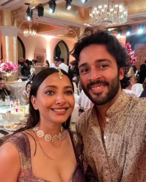 Shweta Basu Prasad Instagram - Dearest Aadar and Alekha have a beautiful journey ahead. Congratulations and Lots of love 🤗❤️