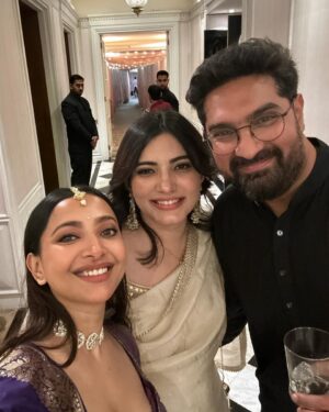 Shweta Basu Prasad Instagram - Dearest Aadar and Alekha have a beautiful journey ahead. Congratulations and Lots of love 🤗❤️