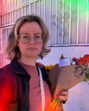 Siobhan Thompson Instagram - Did you even go to the farmers market if you didn’t get a bouquet with a poem inside it
