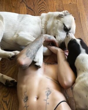 Skylar Grey Instagram - Found this in my drafts meant to post at Christmas but I’m bad at this lol…
Dear Santa these are for you. Now bring us lots of toys and treats because we’ve been nothing but perfect monsters this year. Love, Cowgirl, Nala, Ashley, Boogie, Jojo, Olive, Sterling, Holly and Elliott. ( Stears)